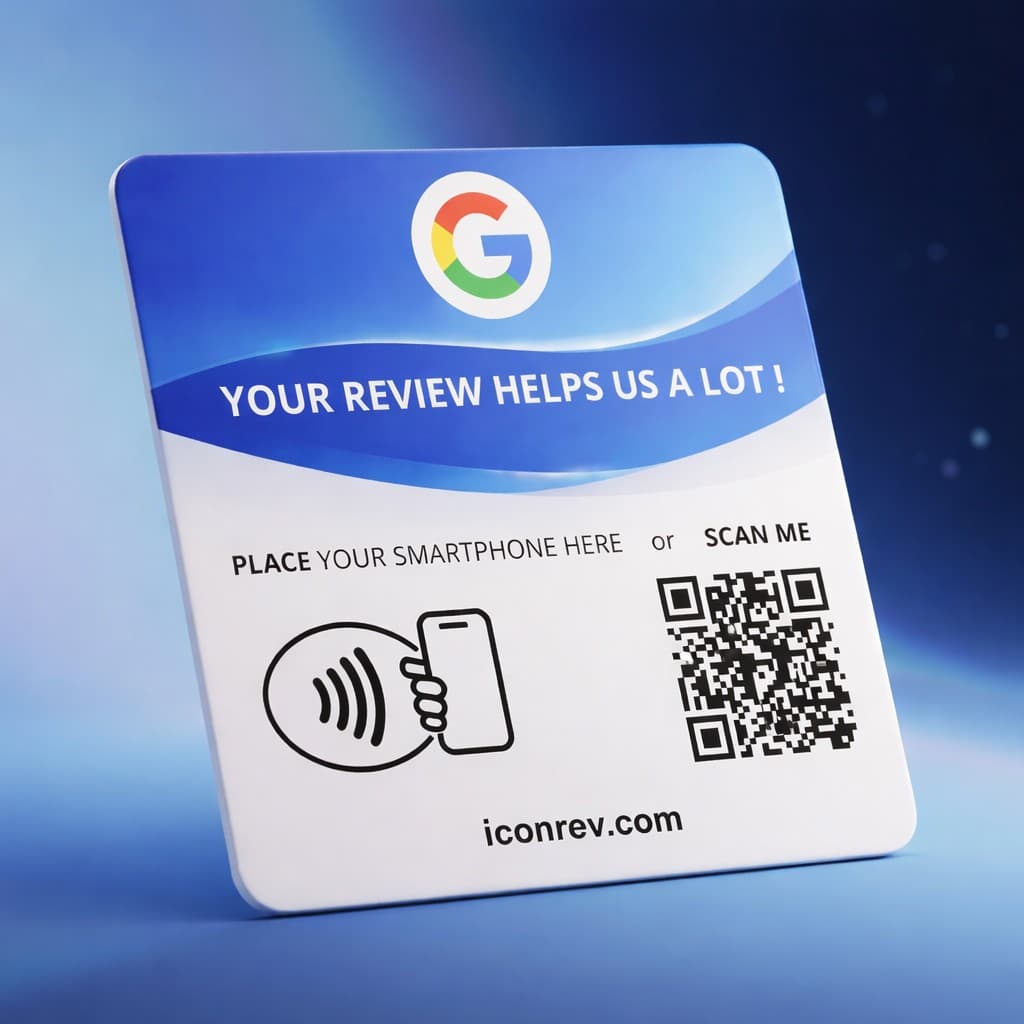 Starter — 1 QR + NFC card — view 1