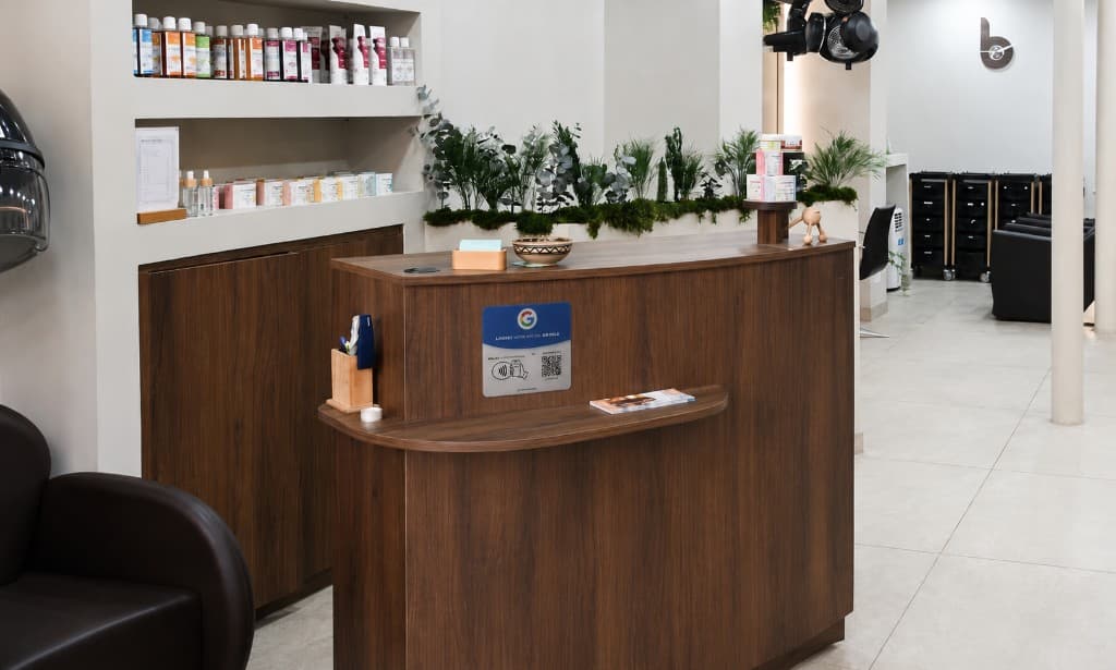 Sarah M. · Salon de coiffure